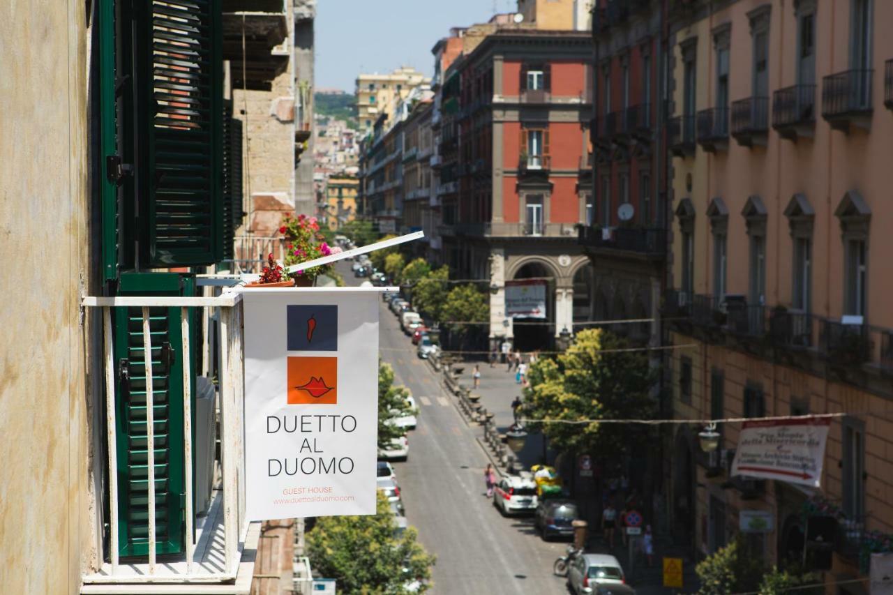 Hotel Duetto Al Duomo Nápoles Exterior foto